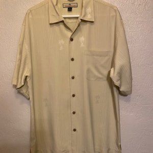 Tommy Bahama Silk Shirt, Medium
